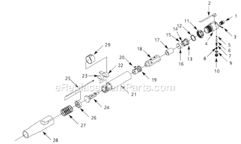 Page A Diagram and Parts List for SA1581 2005.09 Campbell Hausfeld Scaler